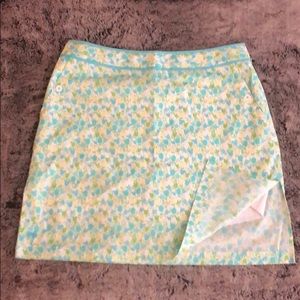 Lilly Pulitzer vintage white tag skort